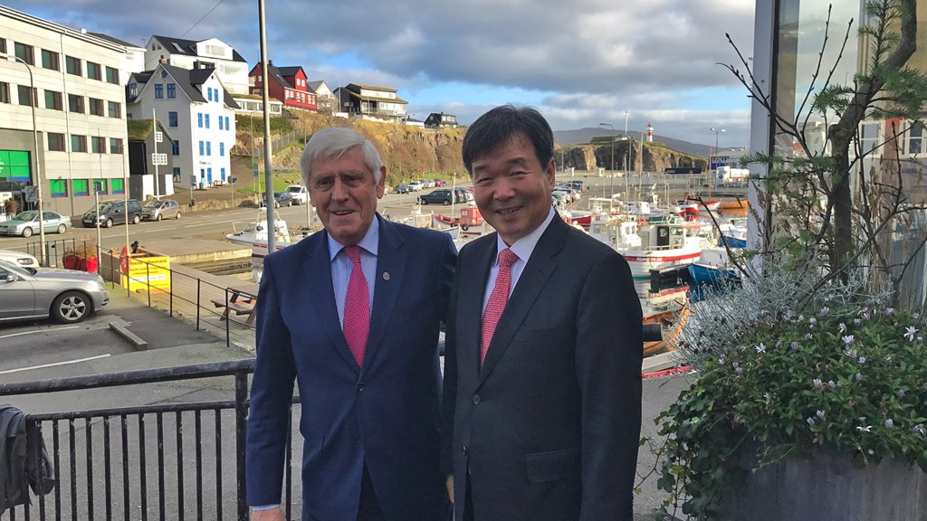 Styrkja bondini við Suðurkorea
