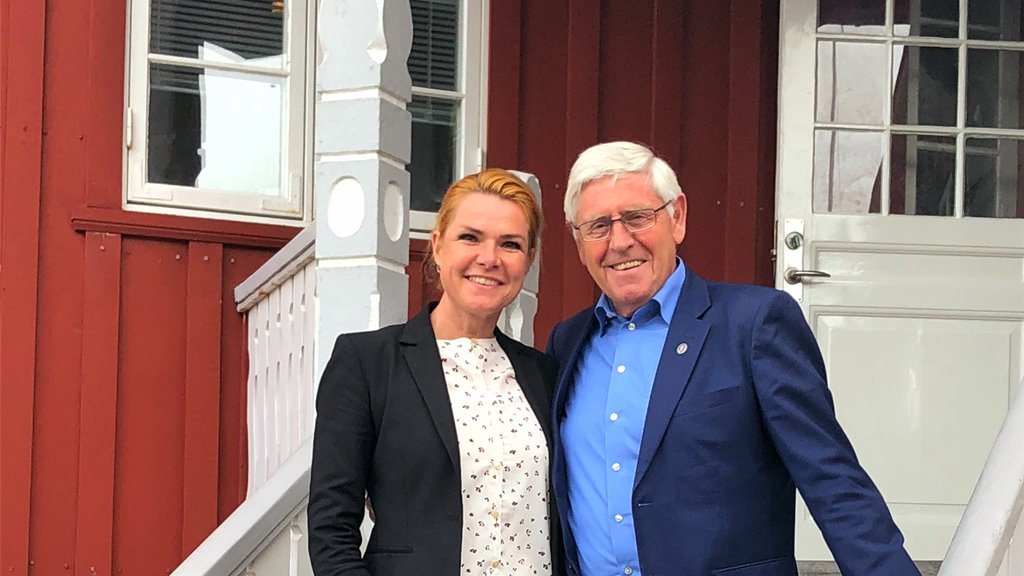 Inger Støjberg vitjar í Føroyum