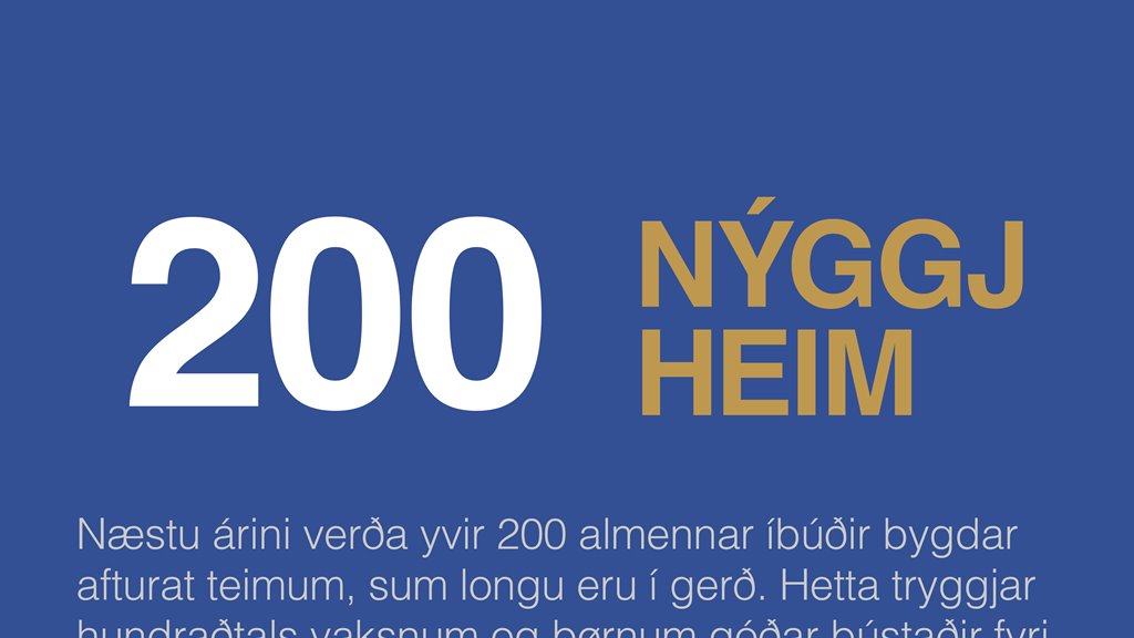 Nýggj og trygg heim til 100-tals vaksin og børn