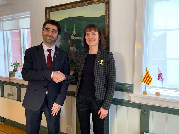 Jordi Puigneró, Minister of Digital Policies of Catalonia, visits Faroe Islands