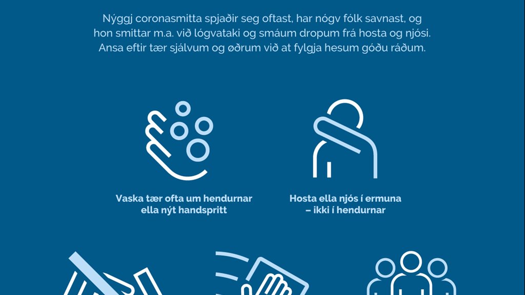 92 føroyingar fingið staðfest smittuna