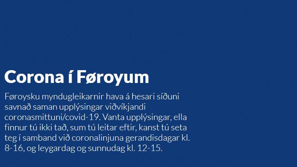 Broyttar tíðir hjá Coronalinjuni
