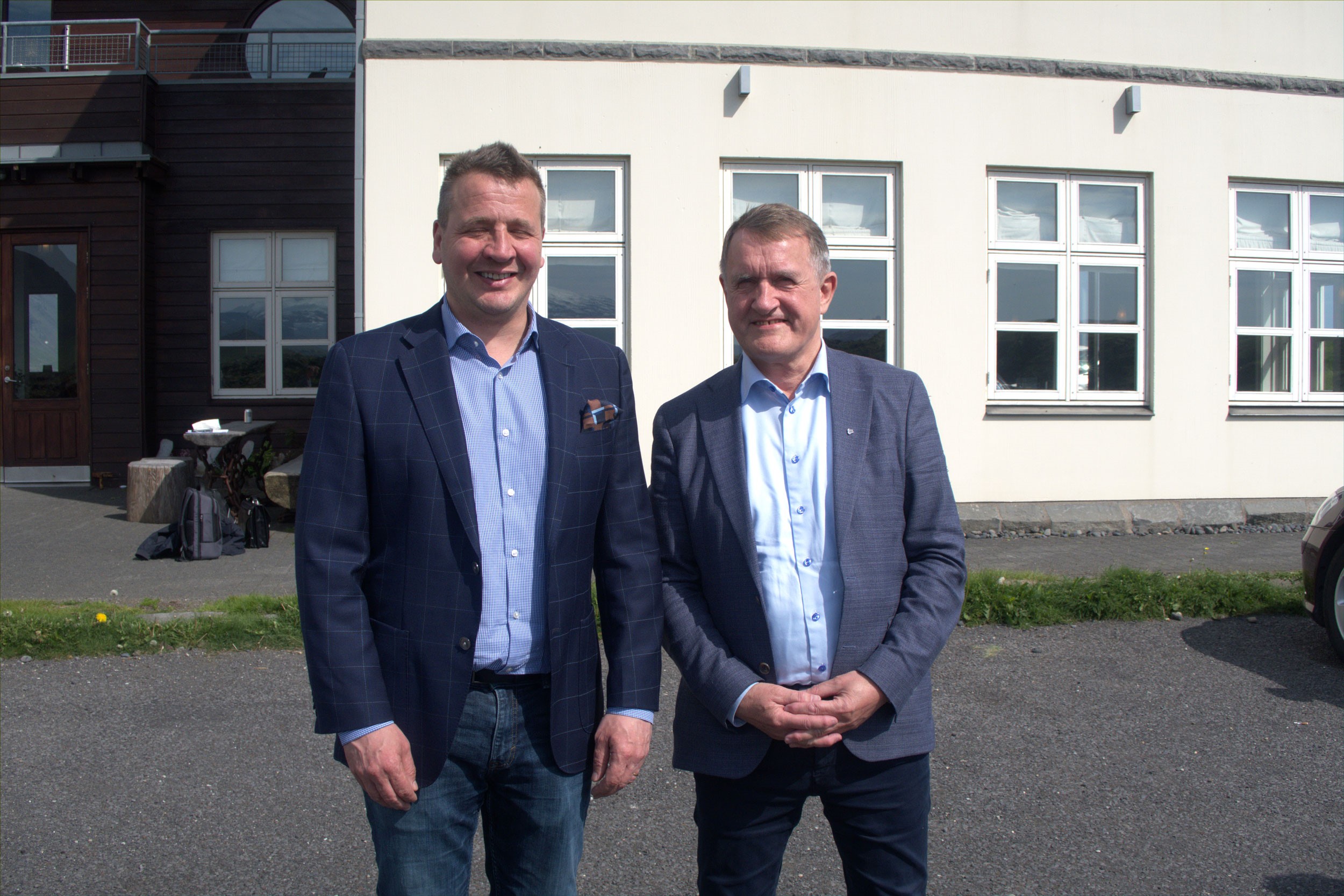 Jenis av Rana á fundi við uttanríkisráðharra Íslands – 24.FO – TÍÐINDIR