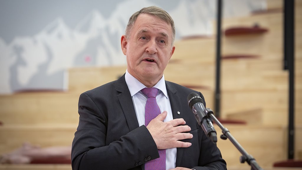 Røða við vígsluna av nýggja Skúlanum við Streymin