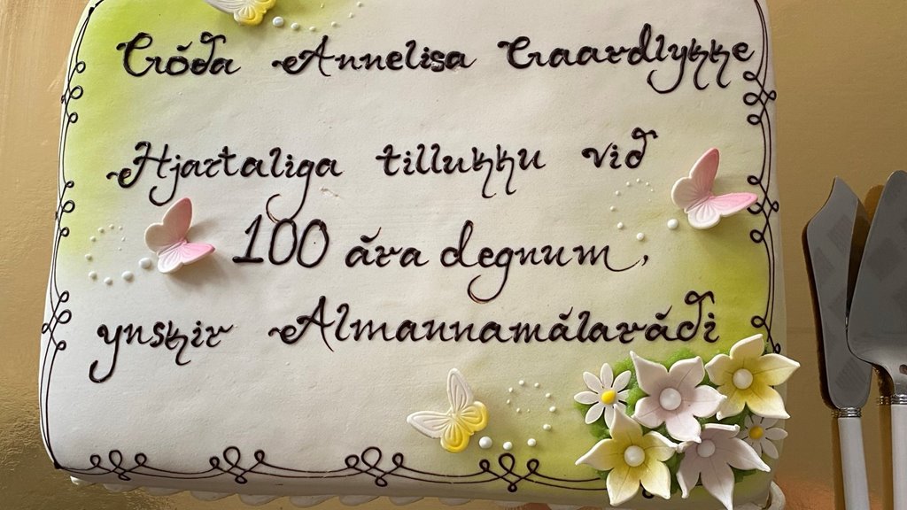 Annelisa Gaardlykke 100 ár