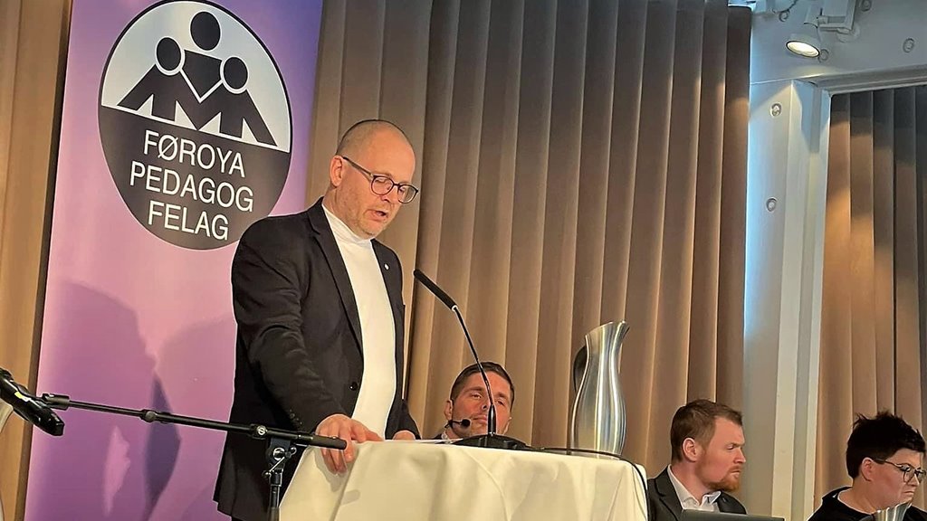 Røða á aðalfundi Føroya Pedagogfelag